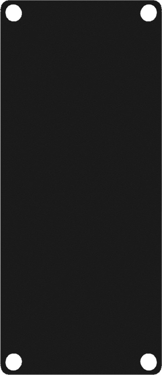 Caymon CAYMON CASY101/B CASY 1 space closed blind plate Black version