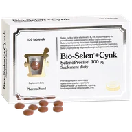 Witaminy i minerały - Pharma Nord Bio-Selen + Cynk, 120 tabletek - miniaturka - grafika 1