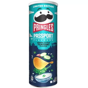 Chipsy Pringles Tzatziki 165g - Chipsy - miniaturka - grafika 1