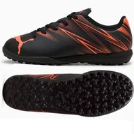 Piłka nożna - Buty Puma Attacanto TT Jr 107481-12 czarny 37 - miniaturka - grafika 1