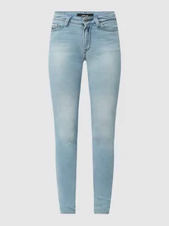 Spodnie damskie - Jeansy o kroju skinny fit z dodatkiem streczu model ‘New Luz’ - grafika 1