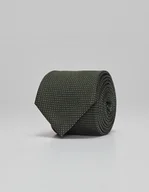 Krawaty i muchy męskie - krawat seta&cottone 73 zielony - miniaturka - grafika 1