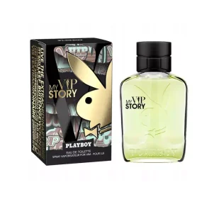 Playboy My Vip Story woda toaletowa 60ml - Wody i perfumy męskie - miniaturka - grafika 1