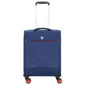 Walizki - Roncato Crosslite Walizka kabinowa na 4 kółkach 55 cm blu 414873-03 - miniaturka - grafika 1