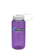 Shakery i bidony sportowe - Nalgene, Butelka, WM Purple with Black Loop-Top Closure, fioletowy, 500 ml - miniaturka - grafika 1