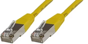MicroConnect RJ-45/RJ-45 kat.6 S/FTP Żółty 1m B-SFTP601Y - Patchcordy - miniaturka - grafika 1