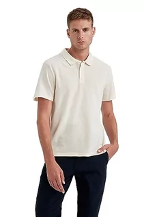 Koszulki męskie - DeFacto Męska koszulka polo Basic – klasyczna koszulka dla mężczyzn, Por. Kamień, S - grafika 1