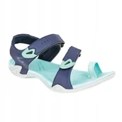 Sandały damskie - Sandały damskie 4F H4L17-SAD002 granatowe - miniaturka - grafika 1