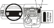 Uchwyty samochodowe do telefonów - ProClip do Volkswagen Multivan 03-09 - miniaturka - grafika 1