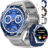 Smartwatch - JG Smart JS5 Srebrny - miniaturka - grafika 1