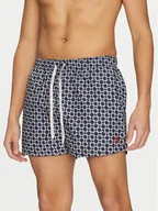 Kąpielówki męskie - U.S. Polo Assn. Szorty kąpielowe MUP2531 Granatowy Regular Fit - miniaturka - grafika 1