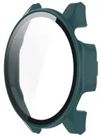 Akcesoria do smartwatchy - Bizon Etui Case+Glass Watch do Huawei Watch GT 4 46 mm, zielone - miniaturka - grafika 1