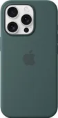 Inne akcesoria audio-wideo - Apple iPhone 16 Pro Silicone Case with MagSafe lake green - miniaturka - grafika 1