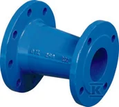 Łączniki, trójniki, kształtki - Zwężka kołnierzowa FFR DN100x80, PN16, do wody, GJS-żeliwo sfero - miniaturka - grafika 1