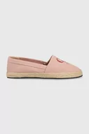 Espadryle damskie - Calvin Klein Jeans espadryle ESPADRILLE MONO SEASONAL GR kolor beżowy YW0YW01032 - miniaturka - grafika 1