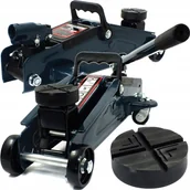 Podnośniki - Forsage Podnośnik hydrauliczny warsztatowy"żaba" 2t 360° + guma - miniaturka - grafika 1