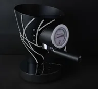 Ekspresy do kawy - Ekspres ciśnieniowy Bugatti DIVA Ekspres do kawy - czarny z 600 kryształami Swarovskiego - miniaturka - grafika 1