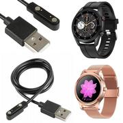 Akcesoria do smartwatchy - ŁADOWARKA KABEL USB DO SMARTWATCH  K55 K28 K27 K22 L13 L19 DT95 R2 K56 PRO - miniaturka - grafika 1