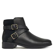 Botki damskie - Botki Clarks Havisham Bay 26182941 Czarny - miniaturka - grafika 1