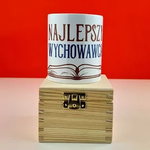 Kubek na Dzień Nauczyciela - Najlepszy wychowawca - Gadżety dla niej i dla niego - miniaturka - grafika 1