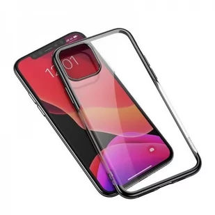Baseus Shining Case żelowe etui pokrowiec na iPhone 11 Pro czarny (ARAPIPH58S-MD01) ARAPIPH58S-MD01 - Etui i futerały do telefonów - miniaturka - grafika 1
