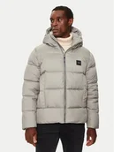 Kurtki męskie - Calvin Klein Kurtka zimowa K10K113476 Szary Regular Fit - miniaturka - grafika 1
