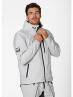 Kurtki i kamizelki sportowe męskie - Helly Hansen Kurtka funkcyjna "Crew" w kolorze szarym - miniaturka - grafika 1