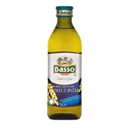 Olej spożywczy - BASSO BASSO Olej z ryżu 1l (szkło) 11ITAOLBRR - miniaturka - grafika 1