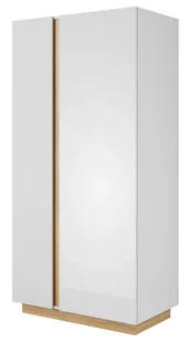 Szafa wolnostojąca dwudrzwiowa biały + dąb grandson C6-Z49 - Szafy Szafa wolnostojąca dwudrzwiowa biały + dąb grandson C6-Z49 - Szafy - miniaturka - grafika 1