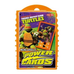Tactic Power cards Turtles 3 GTA-40859 - Gry karciane - miniaturka - grafika 1