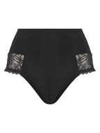 Majtki damskie - Chantelle Figi klasyczne z wysokim stanem Sublime C19WC6 Czarny - miniaturka - grafika 1