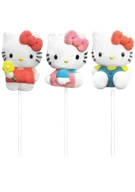 Żelki - Lizak Marsmallow Hello Kitty 45g - miniaturka - grafika 1