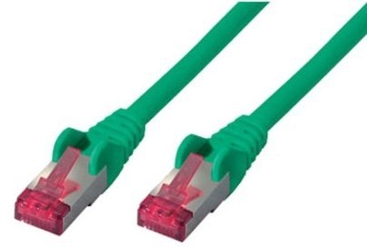 Shiverpeaks Kabel krosowy S/FTP cat 6A PIMF LSZH GHMT zielony 3m BS75713-AG