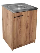 Meble kuchenne - Szafka pod zlewozmywak zlew deante dąb złoty 60 x 50 slim - miniaturka - grafika 1