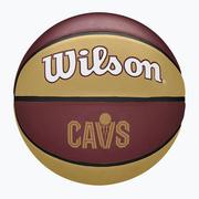 Koszykówka - Piłka do koszykówki Wilson NBA Team Tribute Cleveland Cavaliers brown rozmiar 7 - miniaturka - grafika 1