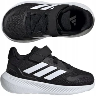 buty dziecięce sportowe adidas runfalcon 5 na rzep dla dziecka lekkie 23,5 - Buty dla dziewczynek - miniaturka - grafika 1