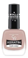 Lakiery do paznokci - Golden Rose lakier do paznokci Z Keratyną Keratin Nail Color - 201 - miniaturka - grafika 1