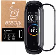 Akcesoria do smartwatchy - Bizon Szkło hartowane Bizon Glass Edge do Xiaomi Mi Band 6/ 5, czarne 5903896182254 - miniaturka - grafika 1