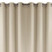 Zasłony - Zasłona CARMENA kolor kremowy styl klasyczny srebrne przelotki metalowe srebrne plecionka 140x245 homede - CURT/HOM/CARMENA/BRAI - miniaturka - grafika 1
