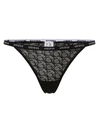 Majtki damskie - GUESS Figi Kobiety czarny jednolity, L - miniaturka - grafika 1