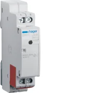 Sterowniki i przekaźniki - Hager Przekaźnik bistabilny elektroniczny 8-24V AC/DC 1NO 16A - miniaturka - grafika 1