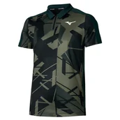Koszulki sportowe męskie - Koszulka męska Mizuno Daybreakers Shadow SS Polo M Black Grape Leaf XXL - miniaturka - grafika 1