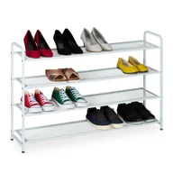 Szafki na buty - metalowy stojak na buty relaxdays na 16 par butów - miniaturka - grafika 1