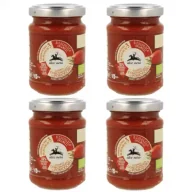 Koncentraty warzywne, przeciery - Alce Nero Koncentrat pomidorowy 28% Zestaw 4 x 130 g Bio - miniaturka - grafika 1