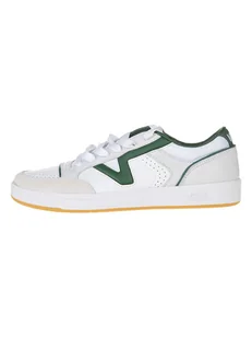 Vans Skórzane sneakersy w kolorze biało-zielonym - Trampki męskie - miniaturka - grafika 1