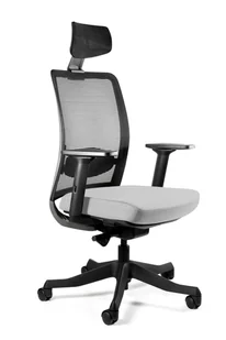 Fotel biurowy, krzesło biurowe Fotel biurowy, ergonomiczny, Anggun, snowy, czarny - Fotele i krzesła biurowe - miniaturka - grafika 1