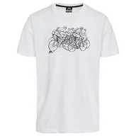 Koszulki męskie - Trespass mężczyzn wicky z krótkim rękawem T-Shirt - xxs biały MATOTSM10019_WHTXXS - miniaturka - grafika 1