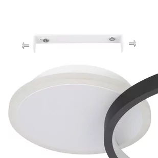 Lampa sufitowa LED Gafares pilot okrągły czarna - Lampy sufitowe - miniaturka - grafika 3