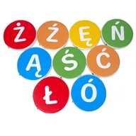 Meble i wyposażenie gabinetów medycznych - Piankowe poduszki do siedzenia dla dzieci, Alfabet - dodatek Polskie znaki - miniaturka - grafika 1