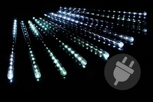 Nexos Lampki sople - Spadające sople 180 LED - Oświetlenie świąteczne - miniaturka - grafika 1